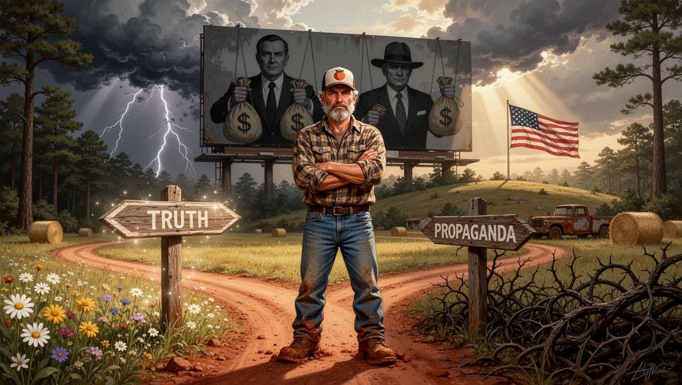 rugged georgia man truth propaganda crossroads a28eb0ee
